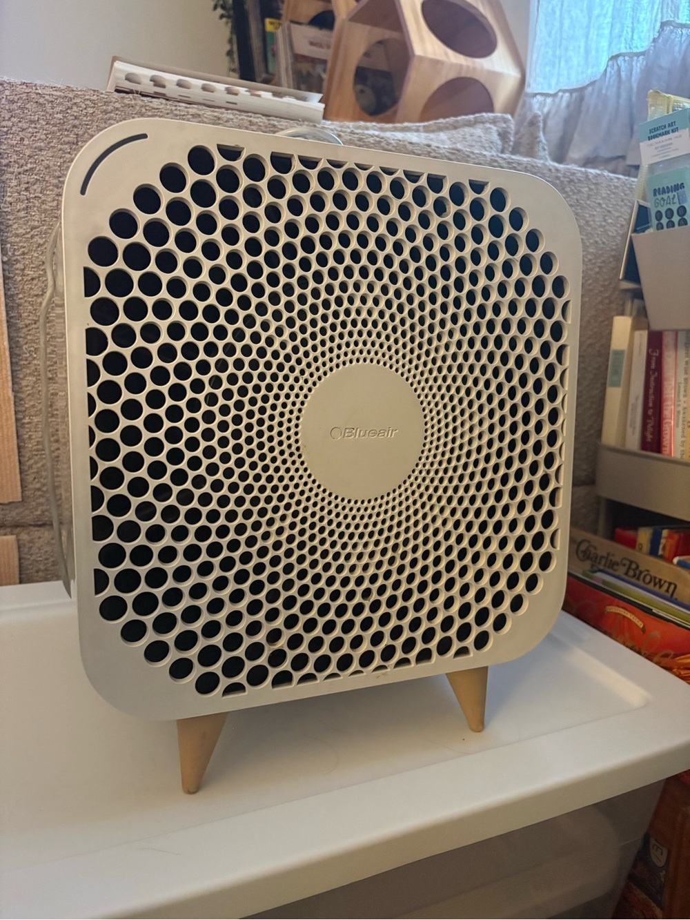 White Air Purifier - Compact Home Filter